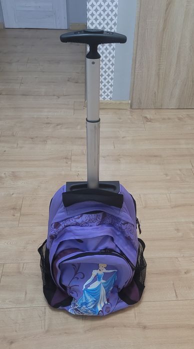 Plecak tornister na kółkach księżniczka Disney