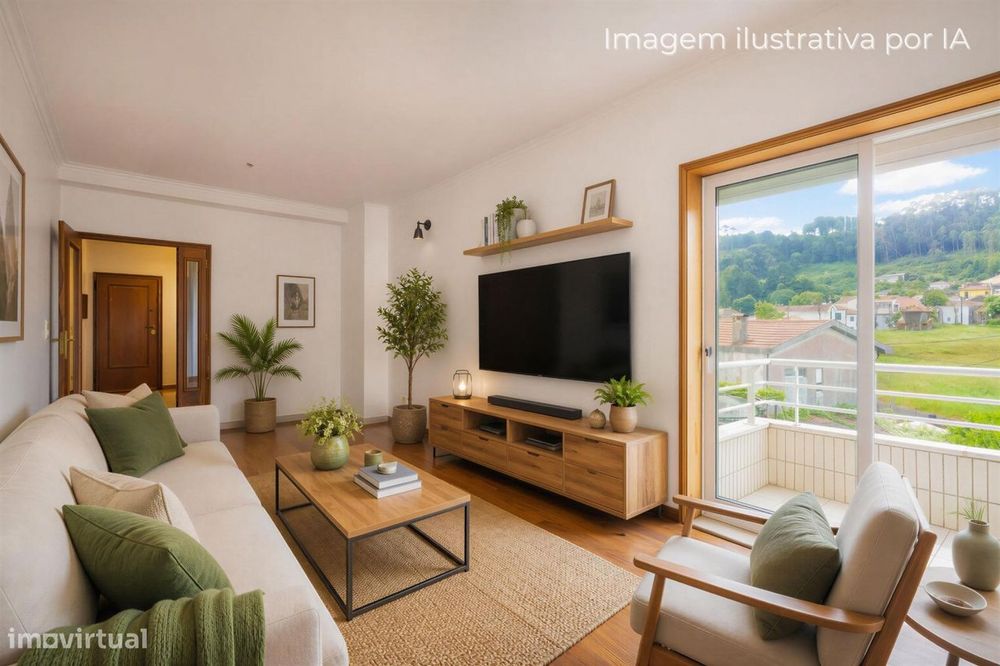 Apartamento T2 | 3 Varandas | Garagem — Oliveira do Douro, Porto