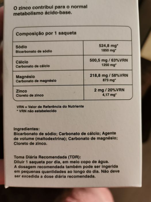 Suplemento alimentar Hawa PH base pharma