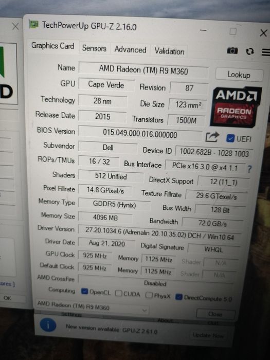Відеокарта AMD Radeon R7 450 4GB GDDR5 SFF 2x DP