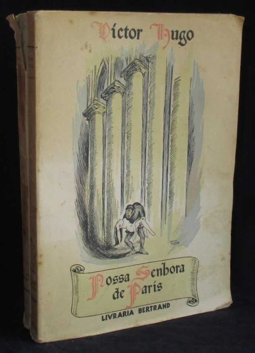 Livro Nossa Senhora de Paris Victor Hugo 2 Volumes