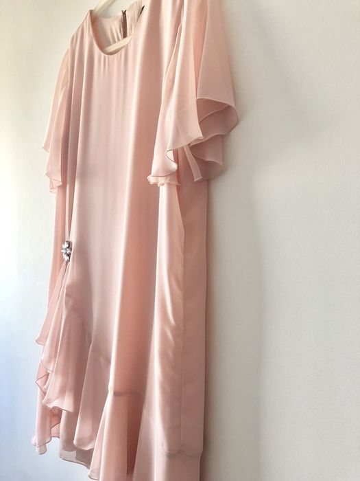 Vestido cor de rosa da Scripta