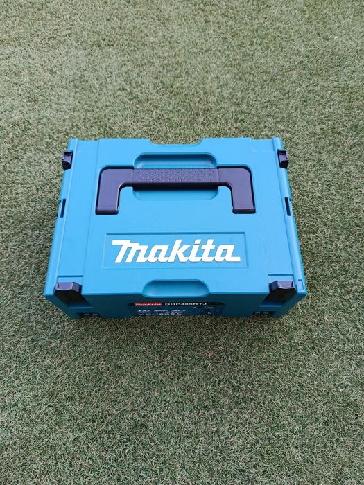 Makita DHP485RTJ 18V Brushless – 2× Baterias 5.0Ah e Mala Makpac