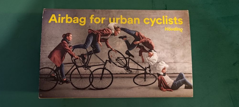 Hövding 3.0 - capacete airbag para bicicleta