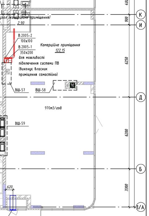 Оренда комерційного фасадного приміщення