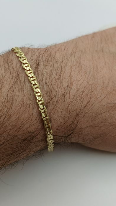 Złota Bransoletka Gucci 20,5cm Pr.585 Nowa Zapraszamy