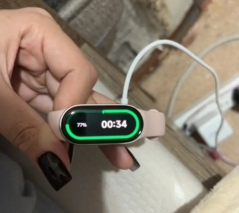 Новый Xiaomi Smart Band 10 (Global) — Нежно-розовый | Идеальный подарок