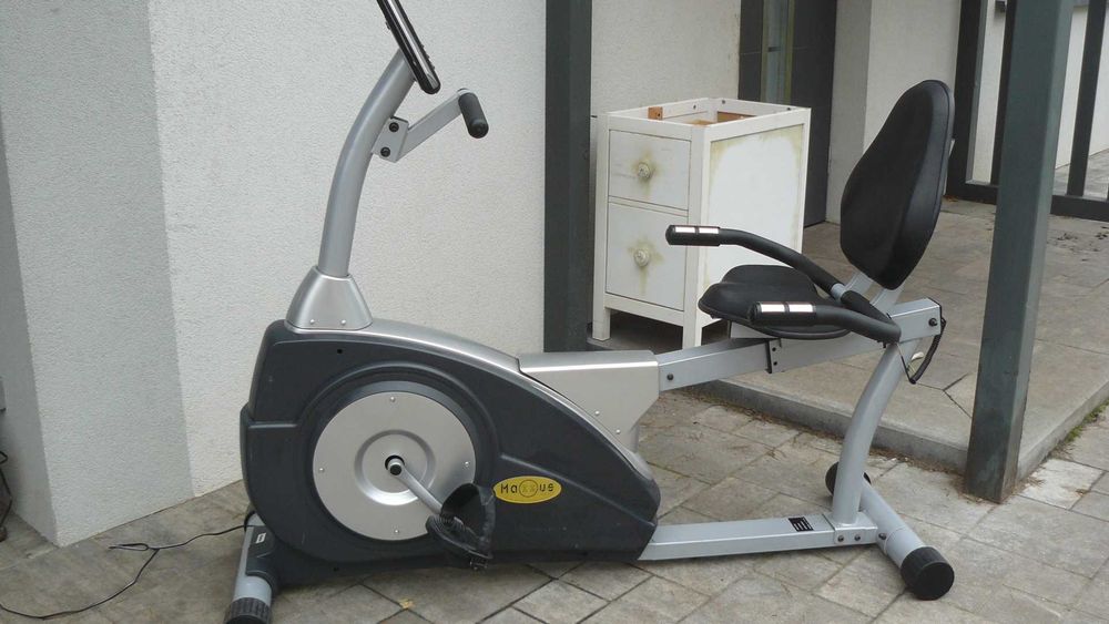 Poziomy rower Maxxus do 150 kg - wygodny i stabilny Gwarancja