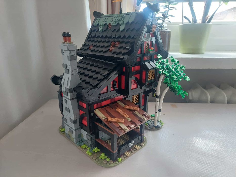 Reobrix Crusader's Inn duplikat LEGO 2953 Elementy