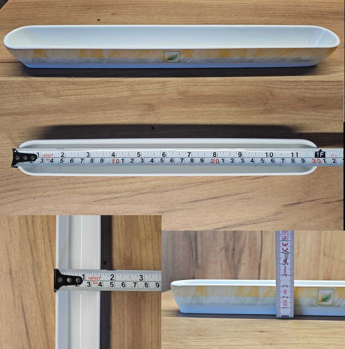 Komplet sałatkowy Lubiana z motywem liścia