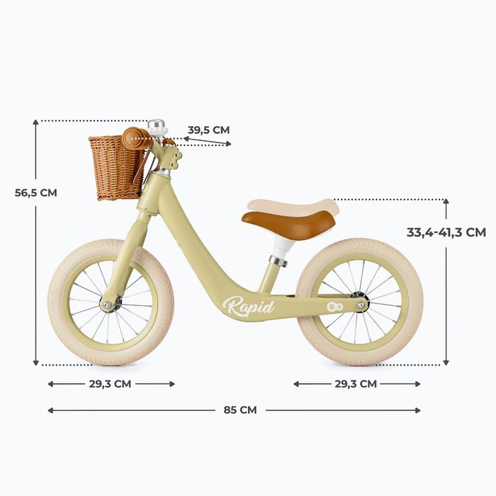 Біговел дитячий Kinderkraft Rapid Savannah Green
