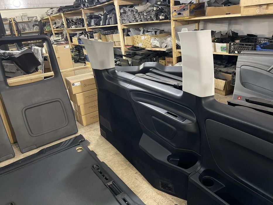 Салон пластик карти потолок підлога віто вито Mercedes Vito V-Class