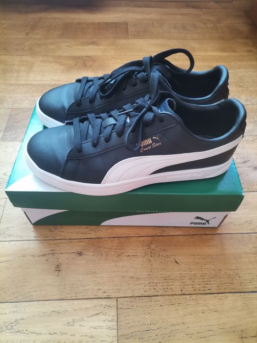 Кросівки чоловічі Puma Court Star SL , розмір 43, чорні з білим, б/у