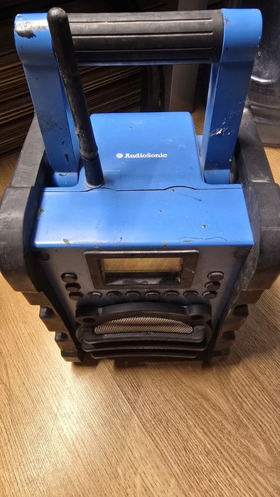 Radio budowlane outdoorowe AudioSonic RD-1583UK FM niebieskie