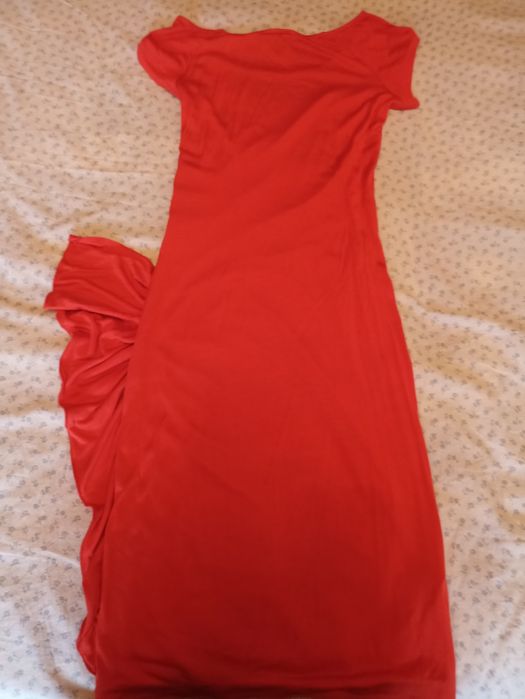 Vestido vermelho da Mango