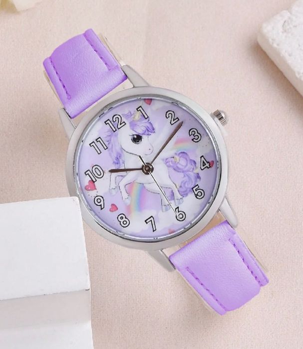 Relógio + Colar "Unicórnio" NOVO