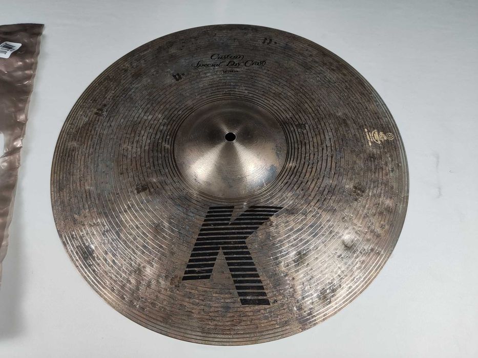 Zildjian 18" K Custom Special Dry Crash NOVO 1265g