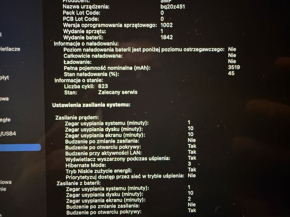 Macbook air 13 2020 ram 8gb 256gb dysk