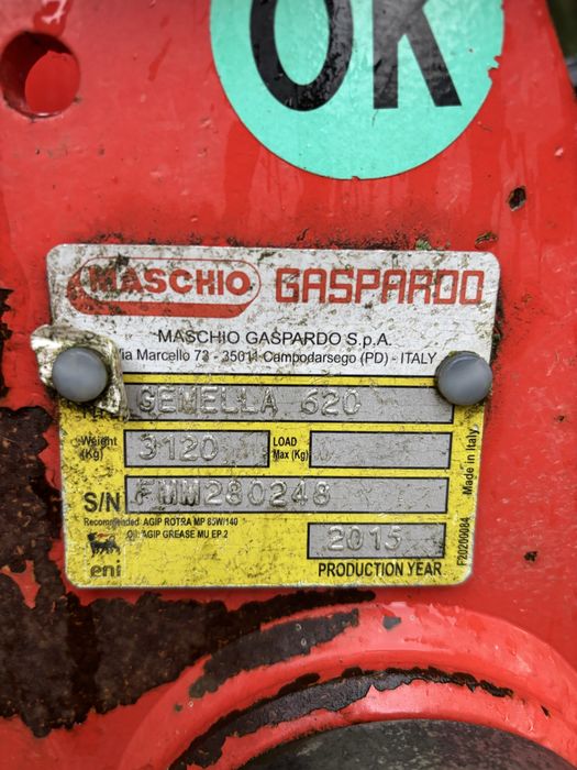 Мульчувач Gaspardo Gemella 620