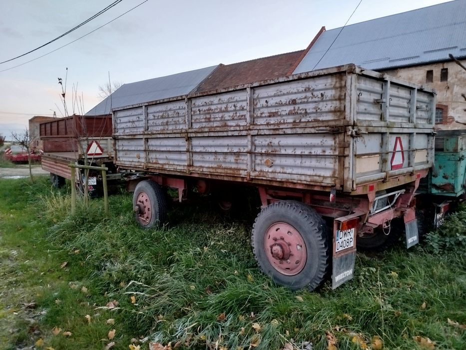 Przyczepa Autosan D-50 6 ton  2 szt
