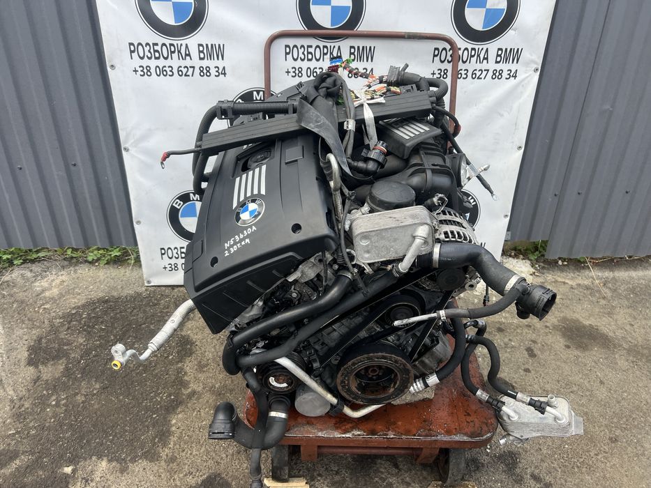 Мотор bmw n53b30A двигун бмв 3.0 бензин n53b30