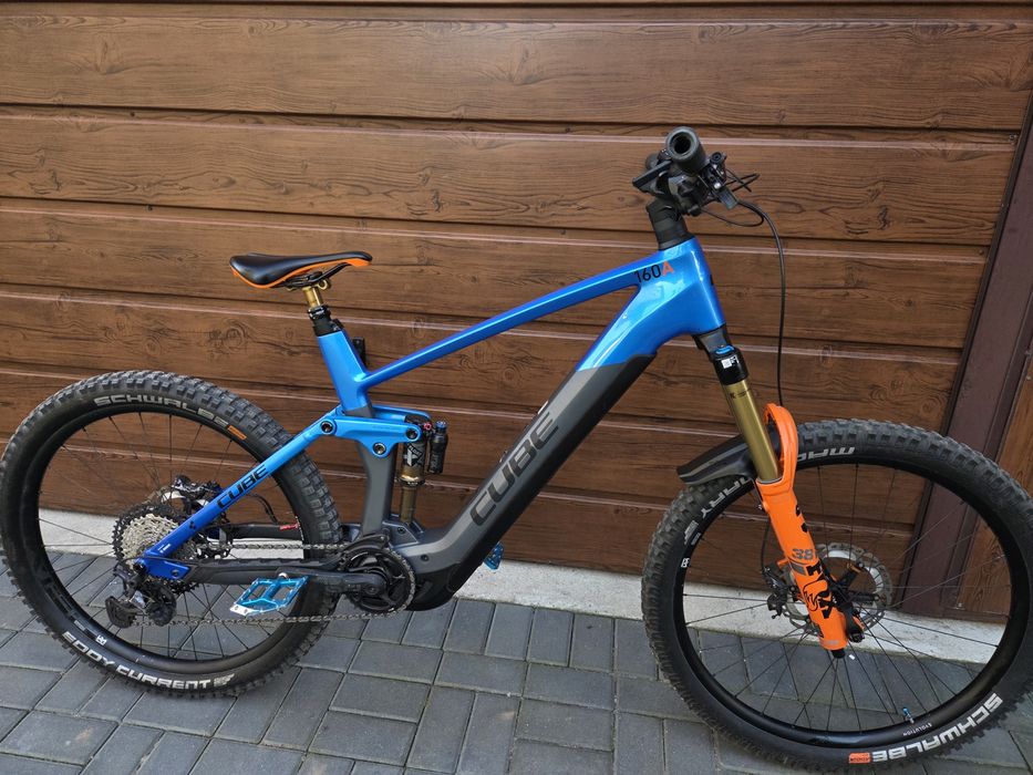 Rower elektryczny Cube Stereo Hybrid 160 Action Team 750WH BOSCH Gen4 smart system, super stan. Fox 38 Kashima, XT, enduro full ebike, trail