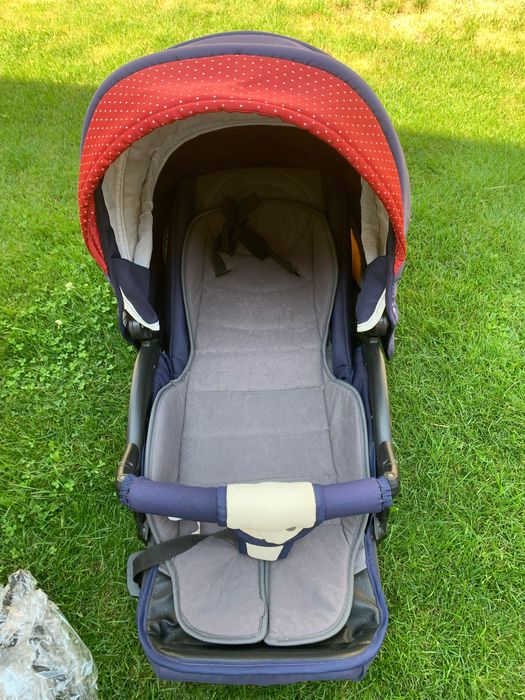 Wózek 3w1 nosidełko, gondola, spacerówka, adaptery; Camarelo Carera