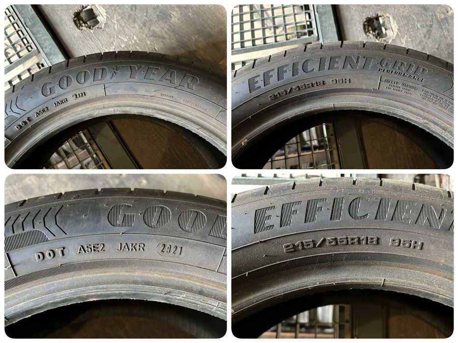 2X Opony Letnie 215/55R18 95H GOODYEAR Effficient Grip Performance 21R