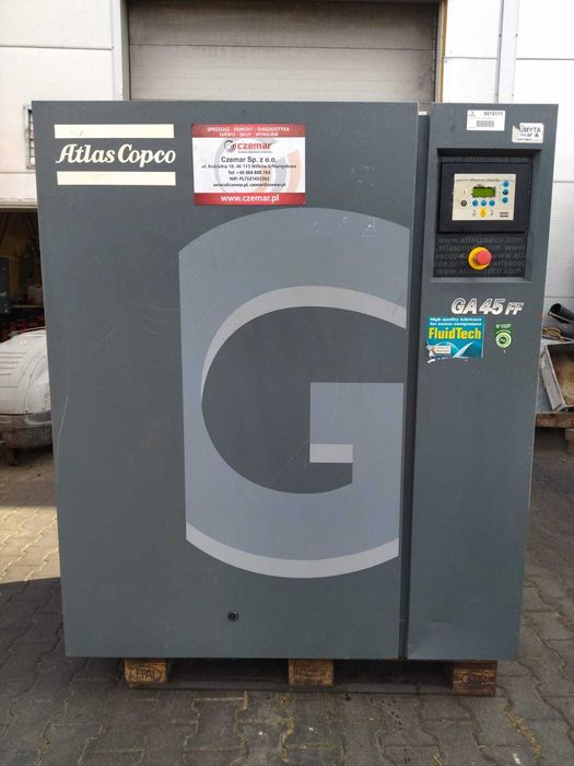 Kompresor śrubowy Atlas Copco GA45FF,45KW,S015171