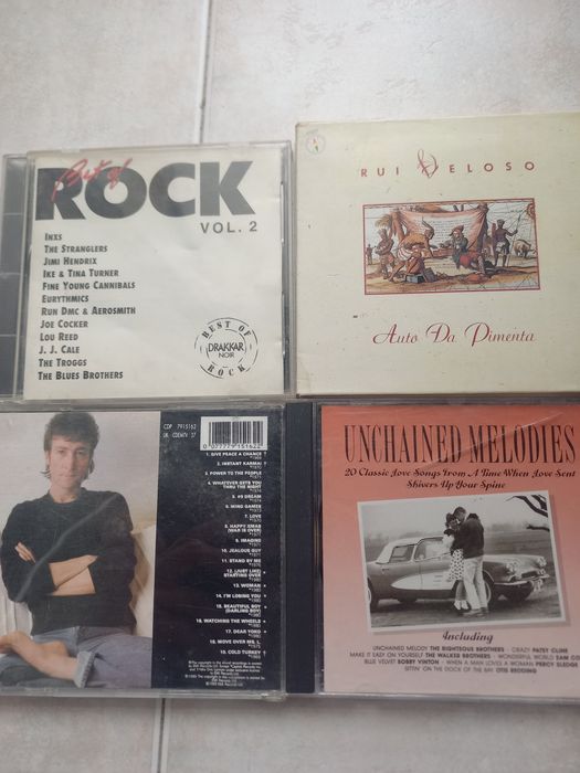 Cds anos 80 e 90
