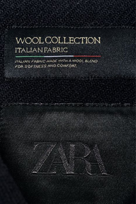 Довге пальто zw collection із змішаної вовни