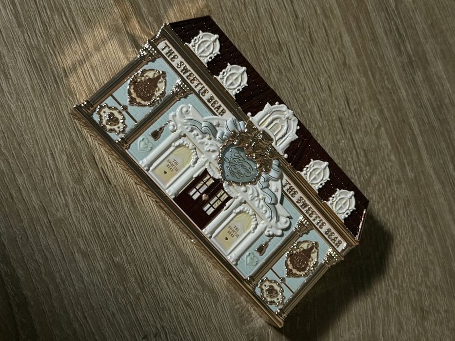flower knows teddy bear 03 mint chocolate palette палетка тіней