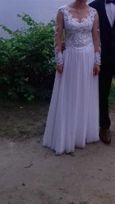 Suknia slubna w stylu boho