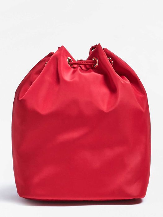 GUESS Oryginalny czerwony worek na ramię