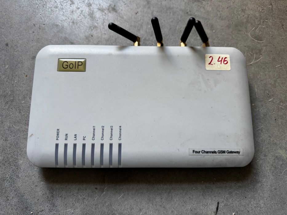 GSM VoIP шлюз GoIP, б/у