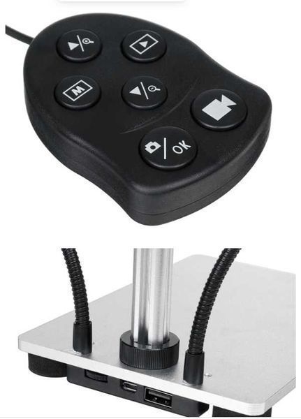 Мікроскоп цифровий DM9 з дисплеєм 7" 12mp 1200x микроскоп цифровой