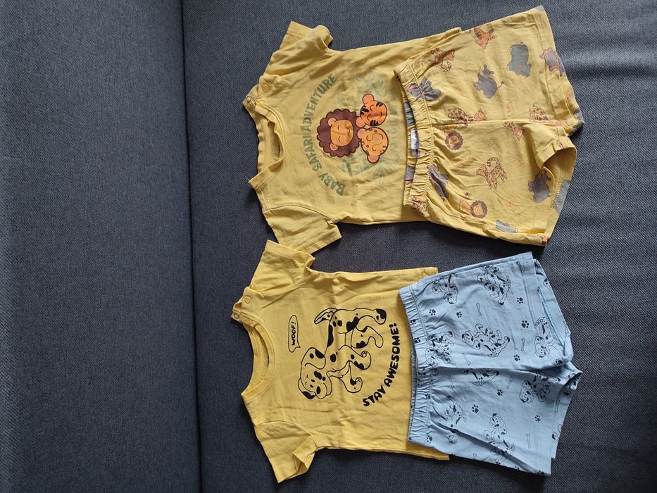 Piżamy chłopięce 80 cm