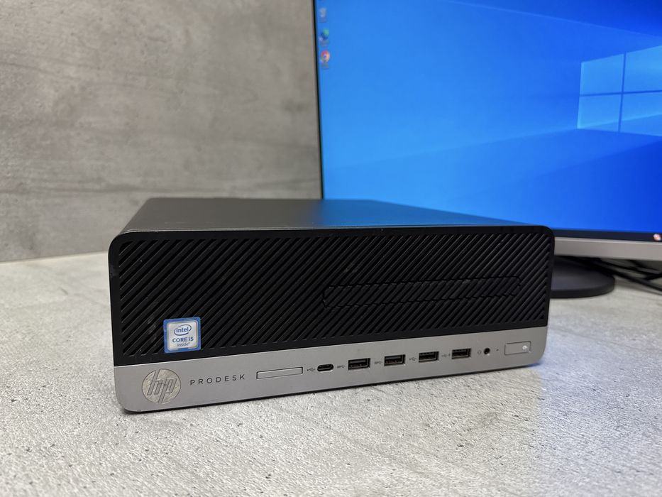 Системний блок ПК Hp ProDesk 600 G3/8gb ddr4/256gb ssd/i5-6500