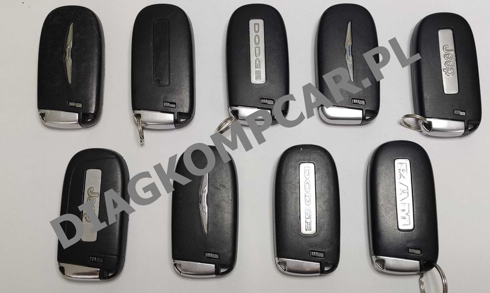 Kluczyki keyless z pilotem dodge Europa Usa