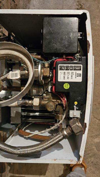 Piecyk gazowy Vaillant.