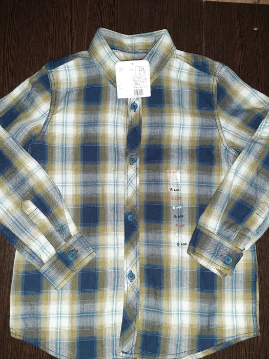 Новая рубашка для мальчика