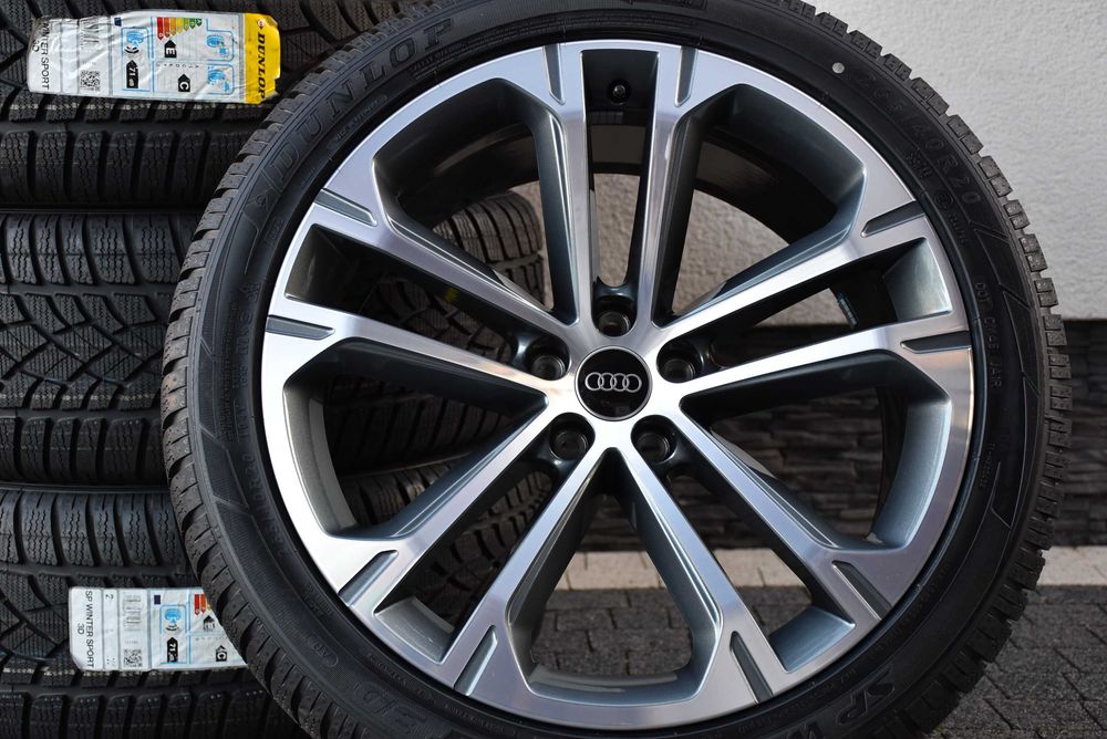 Nowe koła zimowe OEM Audi A8 S8 D5 4N0 D4 20" NOWE Dunlop AO dot25