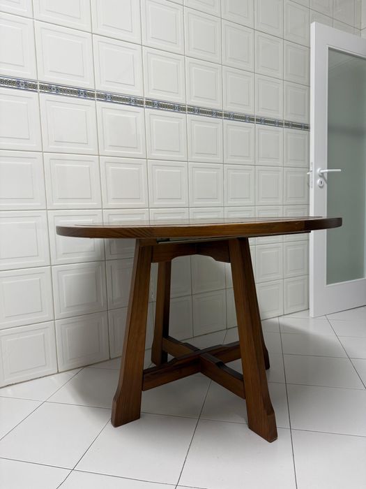 Conjunto mesa extensivel + 6 Cadeira