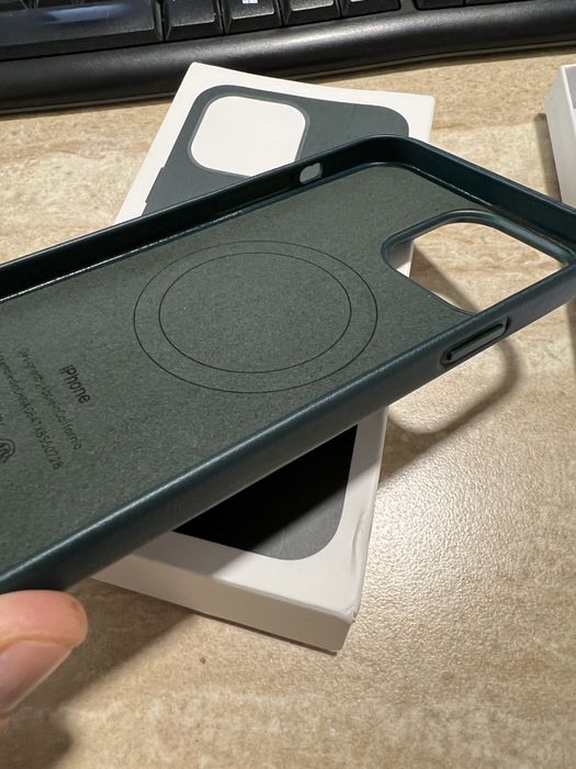 Capa IPhone 13 Pro Max Leather c/MagSafe