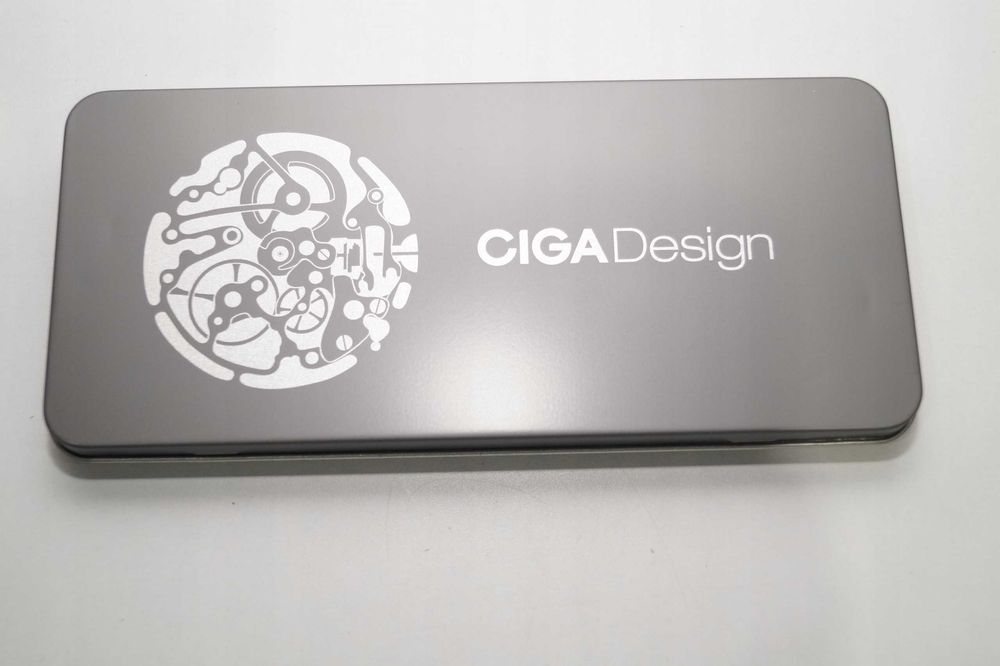 WS111 Pomarańczowy Silikonowy Pasek do zegarka CigaDesignSilicone 22mm