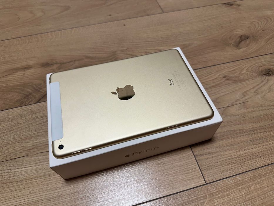 Idealny iPad Mini 4 64 GB GOLD CELLULAR w PERFEKCYJNYM stanie!