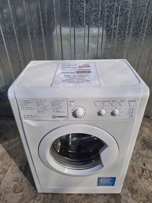 Indesit 5 kg slim 45 cm gwarancja Dostawa gratis