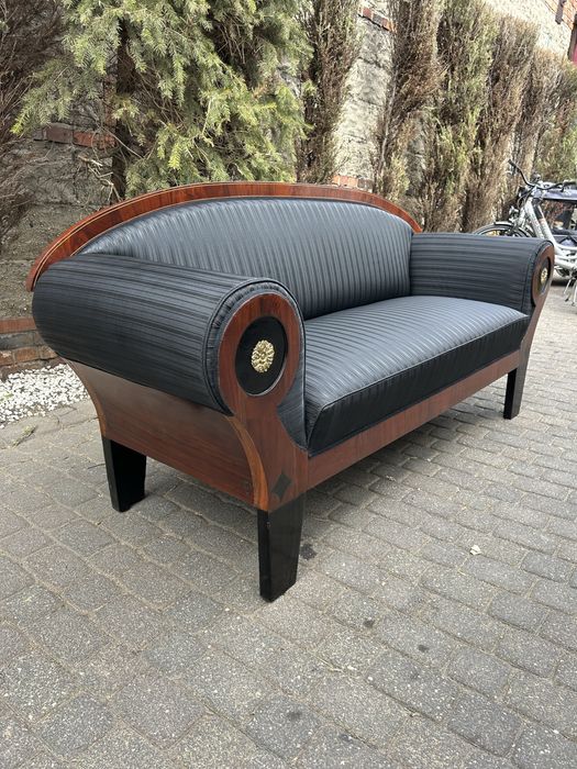 Antyczna Sofa Kanpa Biedermeier Antyk Uniakt Stan BDB