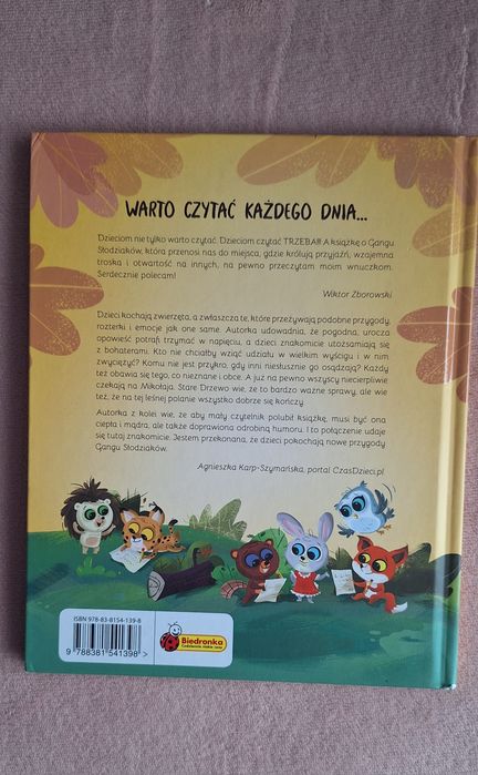 Książka gang słodziaków