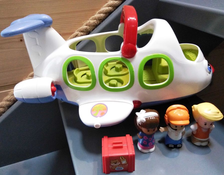 Interaktywny samolot Fisher Price Little People - używany
